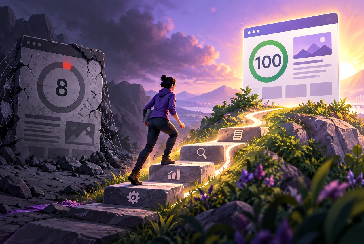 We Scored Our Own Site 8 out of 100. Here's How We Got to 100.