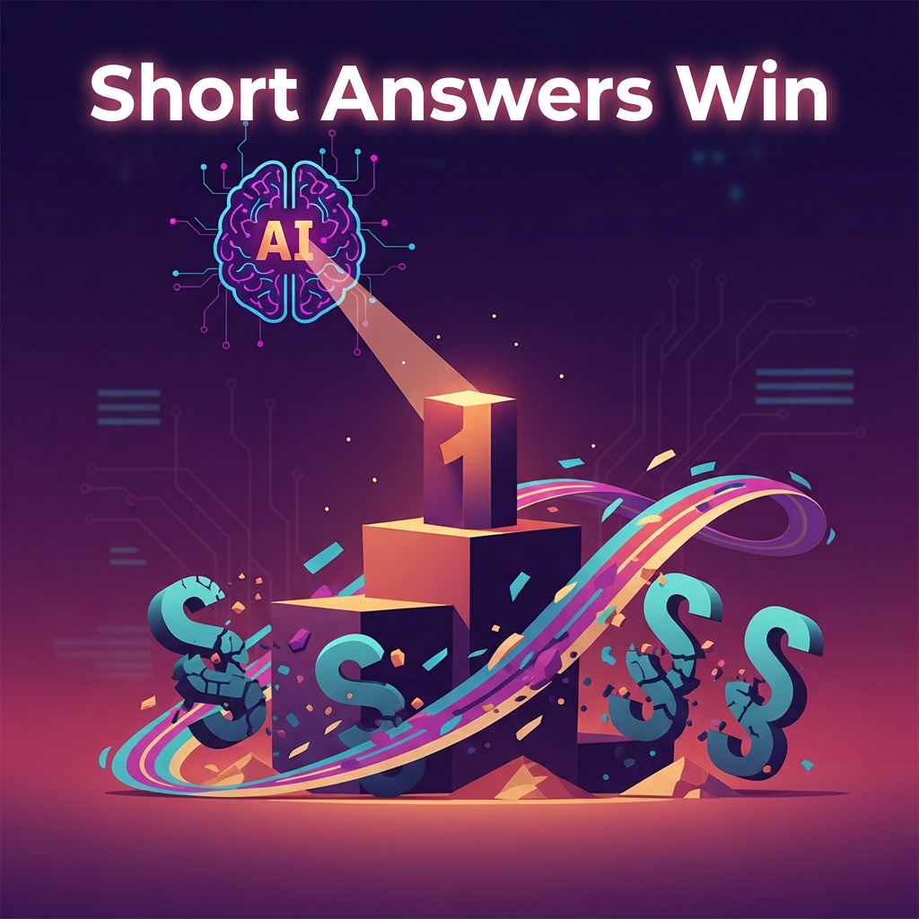 Why Short, Definitive Answer Paragraphs Win in AI Search